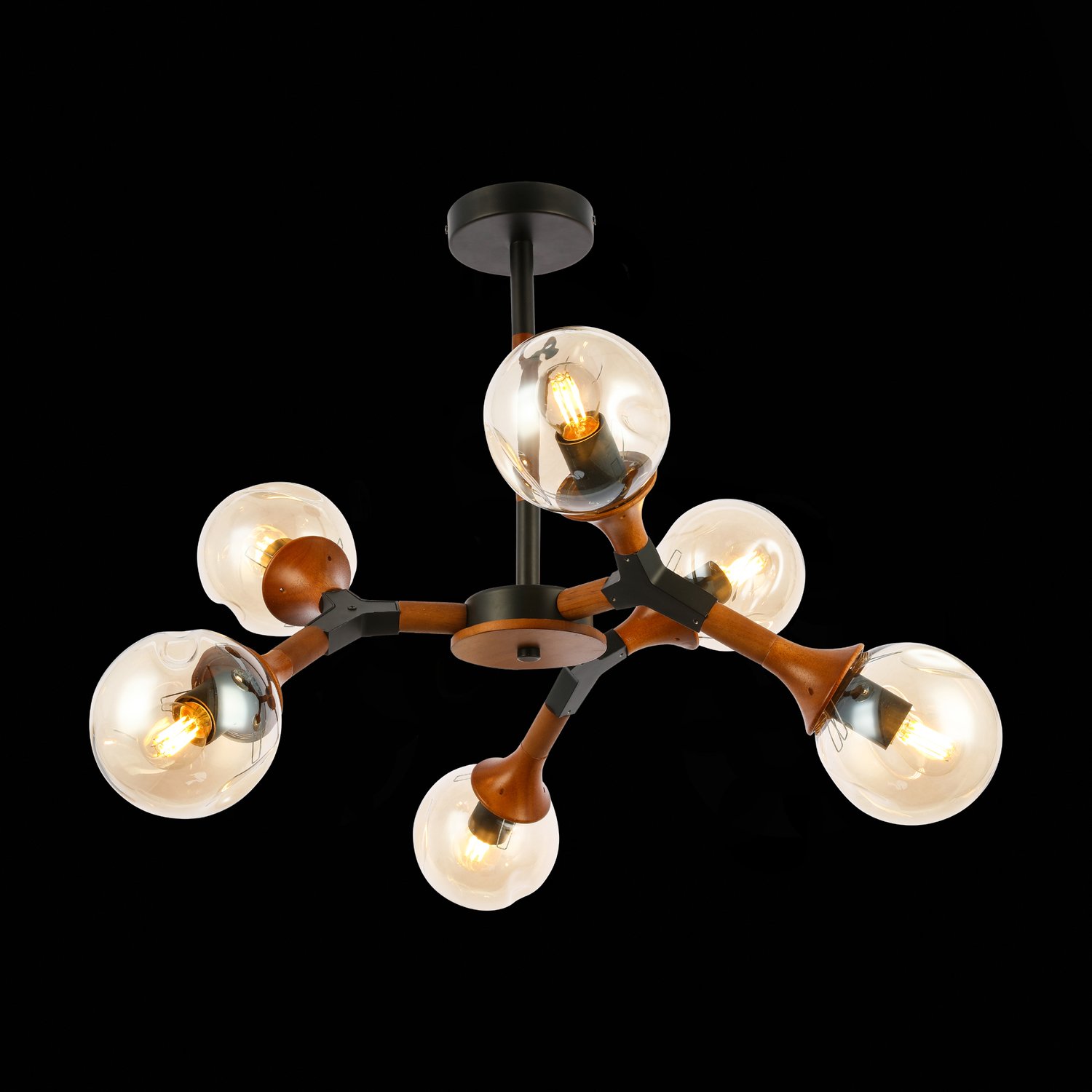 картинка Потолочная люстра Evoluce Raquel SLE109402-06 магазин pro-decor.kz являющийся официальным дистрибьютором в Казахстане картинка Потолочная люстра Evoluce Raquel SLE109402-06 от магазина pro-decor.kz