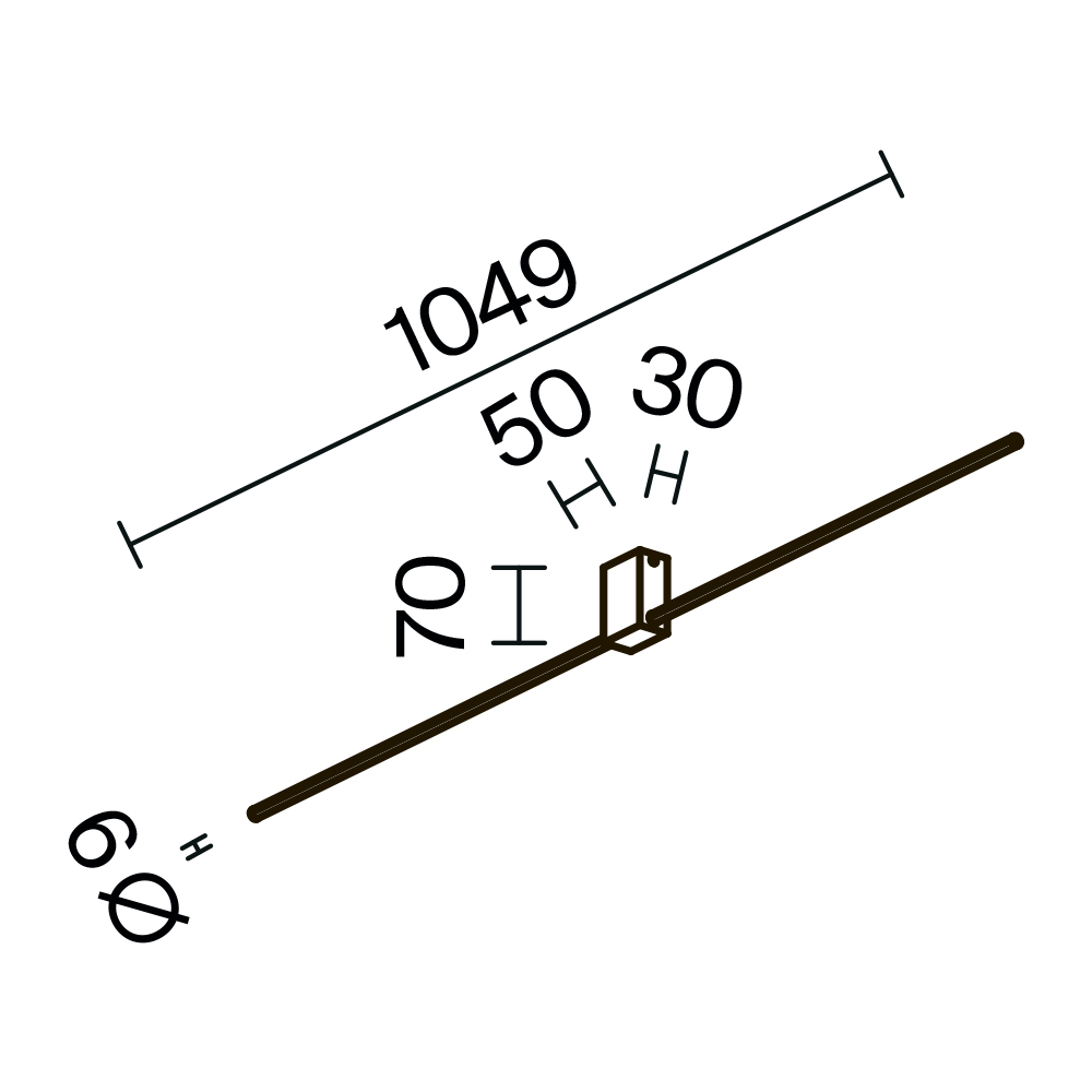 картинка Бра Technical C071WL-L12GB3K от магазина pro-decor.kz
