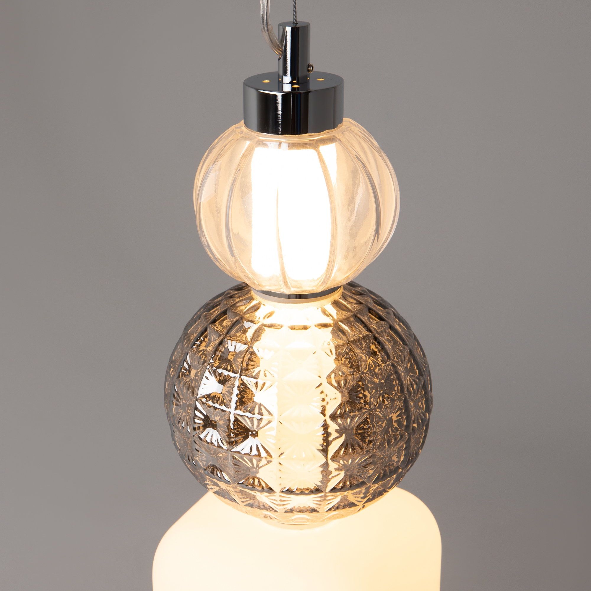 картинка Подвесной светодиодный светильник Maytoni Collar P069PL-L35CH3K от магазина pro-decor.kz