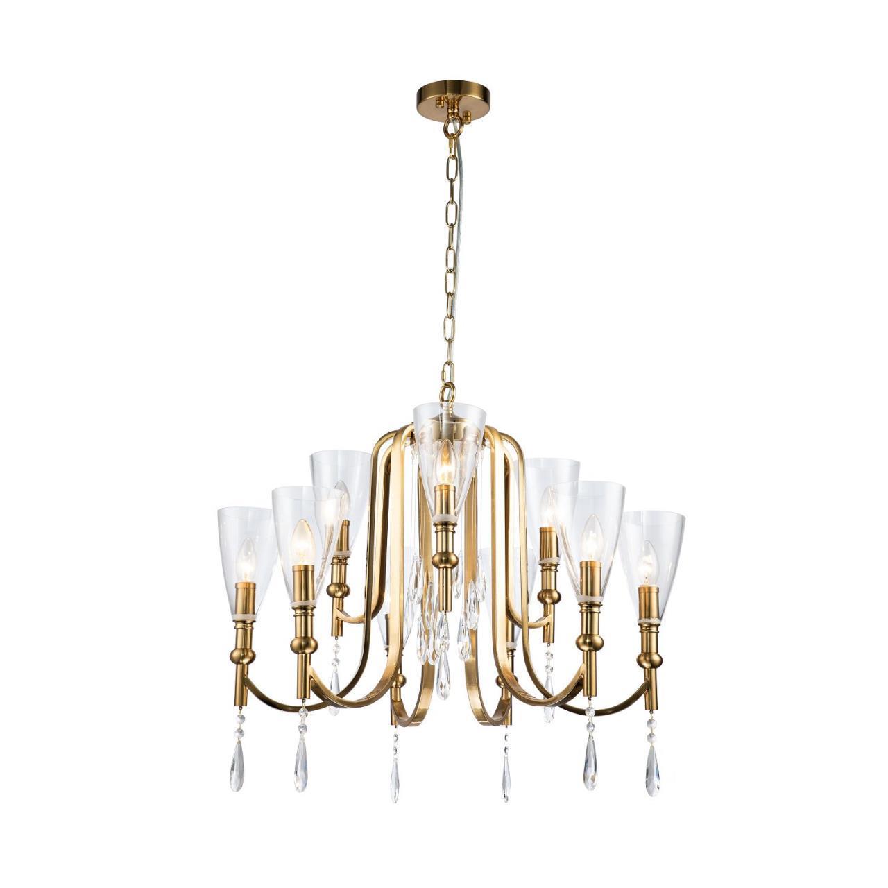 картинка Подвесная люстра Favourite Lyra 2968-9P от магазина pro-decor.kz