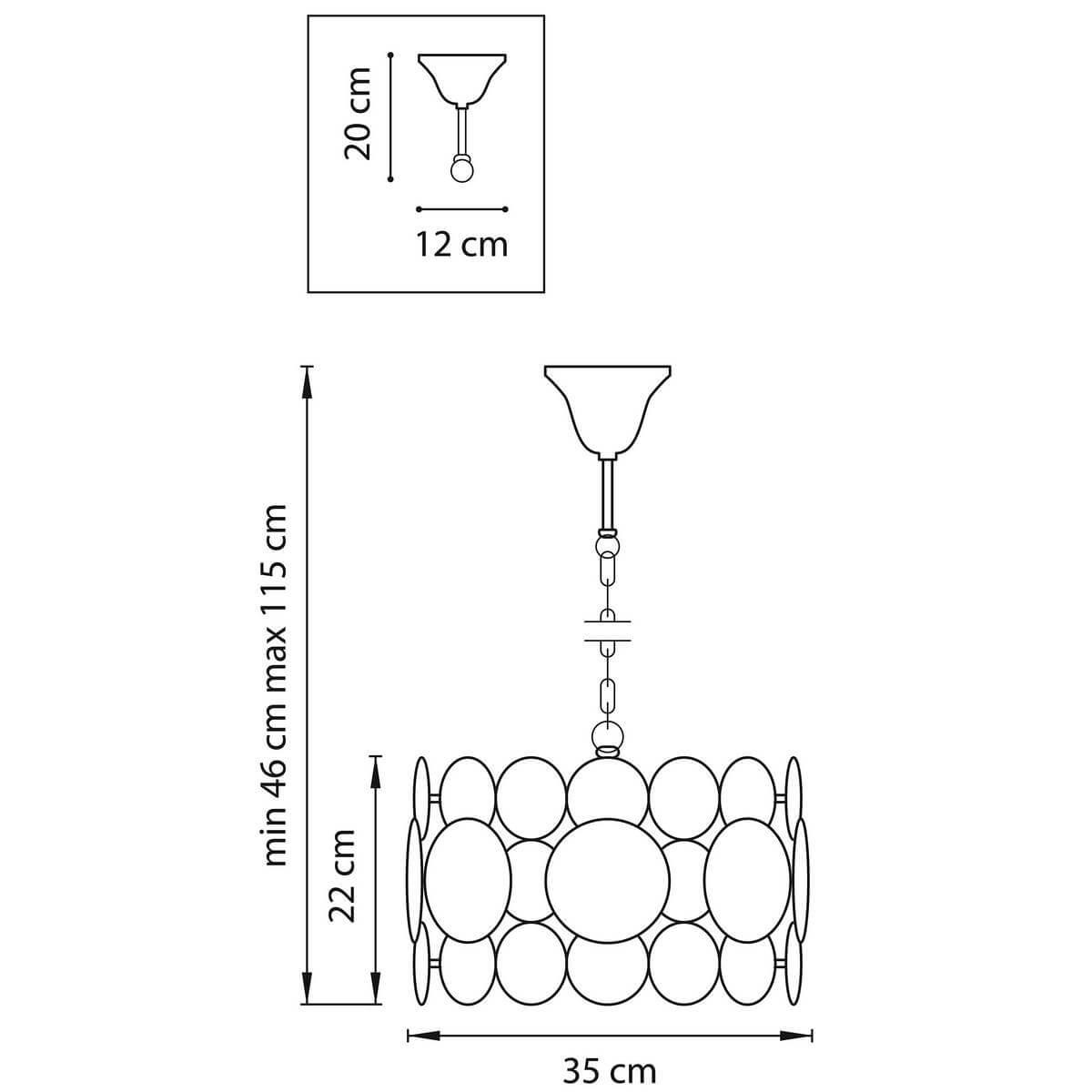 картинка Подвесной светильник Lightstar Circo 797047 от магазина pro-decor.kz