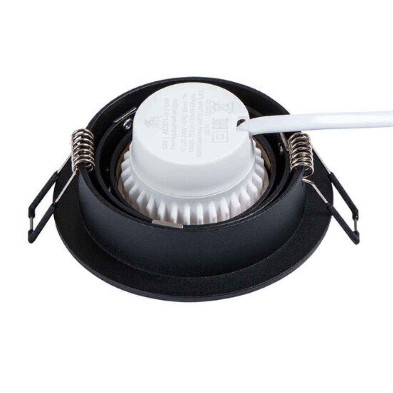 картинка Встраиваемый светильник Arte Lamp TARF A2167PL-1BK от магазина pro-decor.kz