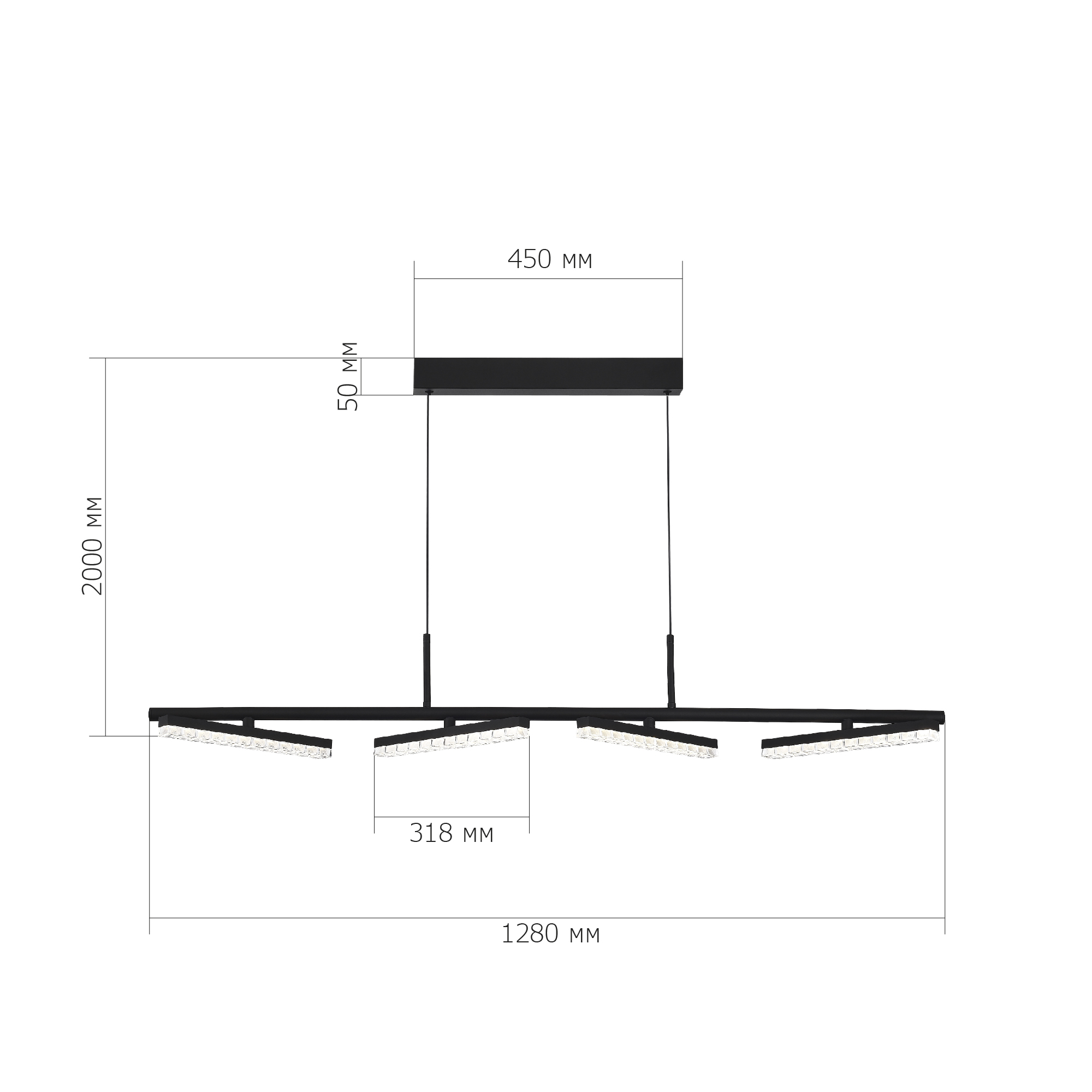 картинка SL1018.403.04 Светильник подвесной ST-Luce EUCLIDICS от магазина pro-decor.kz