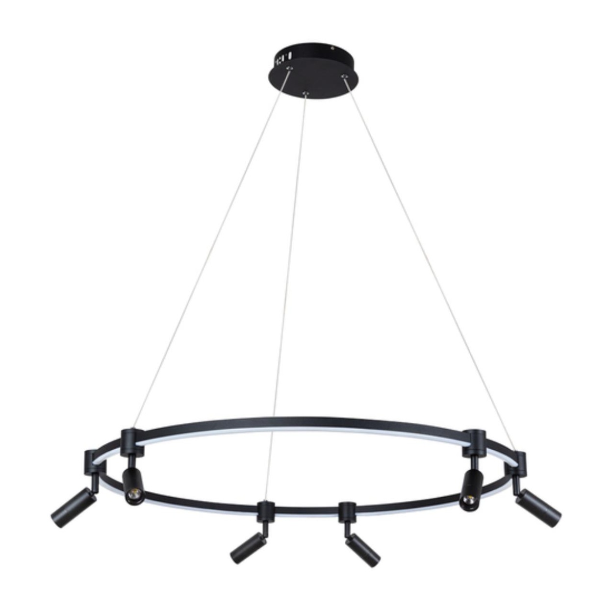 картинка Подвесной светильник Arte Lamp RING A2186SP-1BK от магазина pro-decor.kz