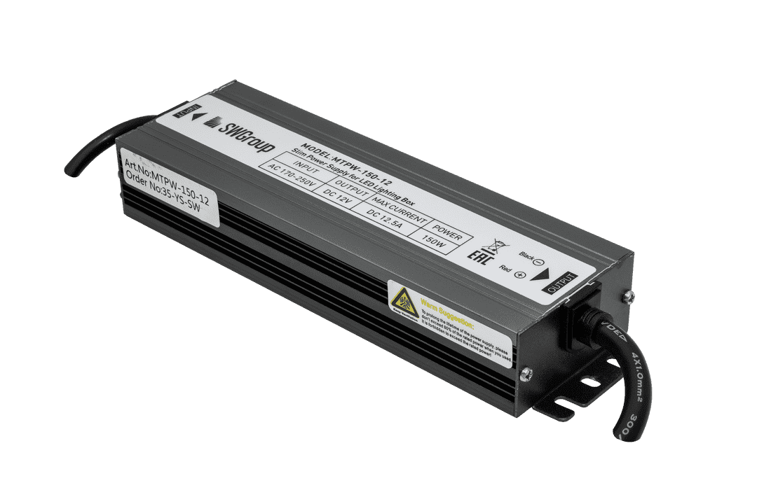 картинка MINI Al Блок питания TPW, 150 W Влагозащитный, 12 V от магазина pro-decor.kz