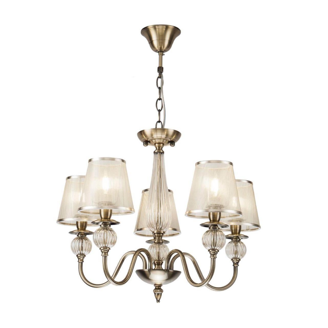 картинка Подвесная люстра Freya Inessa FR2685PL-05BZ от магазина pro-decor.kz