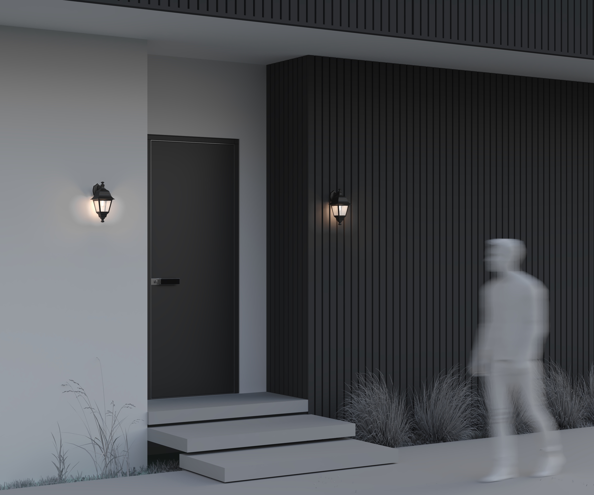 картинка Уличный настенный светильник Maytoni Abbey Road O003WL-01B от магазина pro-decor.kz