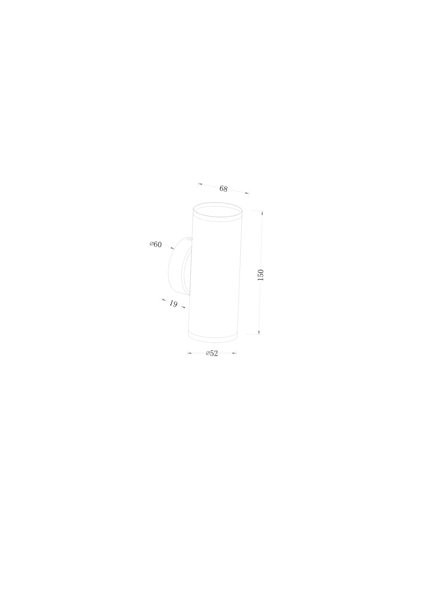 картинка Бра Technical C068WL-02B от магазина pro-decor.kz