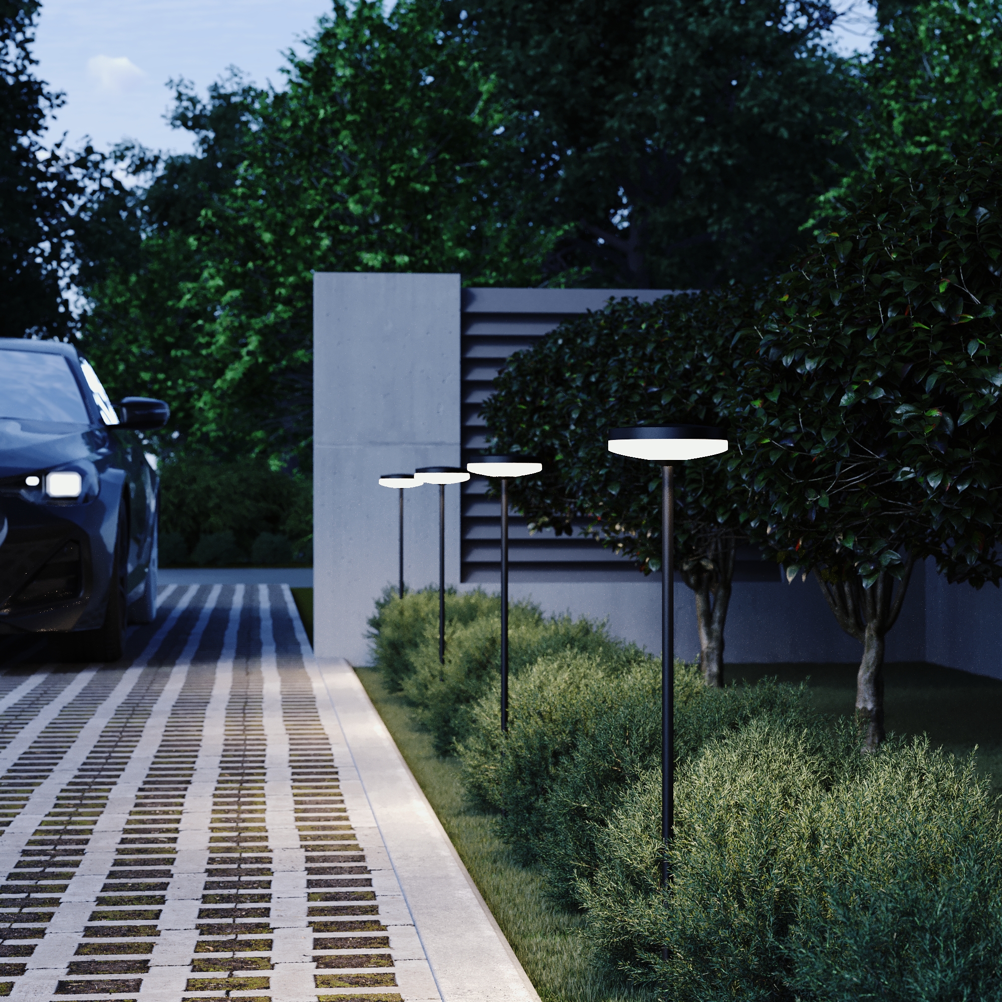 картинка SL9524.405.01 Светильник уличный наземный ST-Luce GLIMER от магазина pro-decor.kz