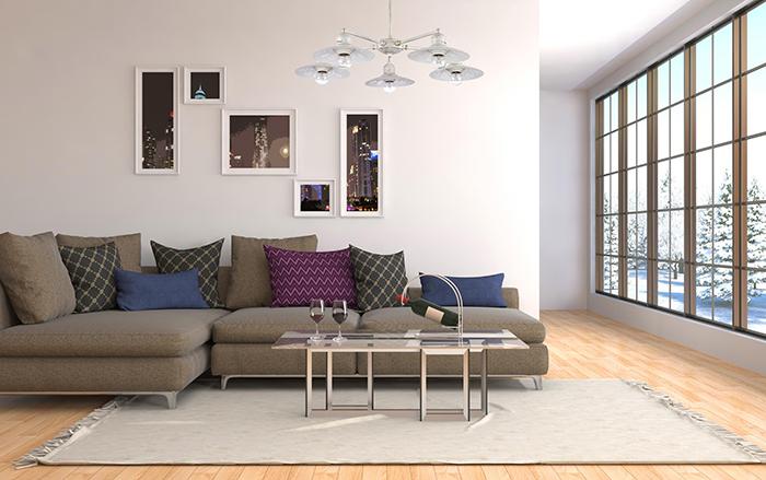 картинка Подвесная люстра Arti Lampadari Taviano E 1.1.5 WG от магазина pro-decor.kz
