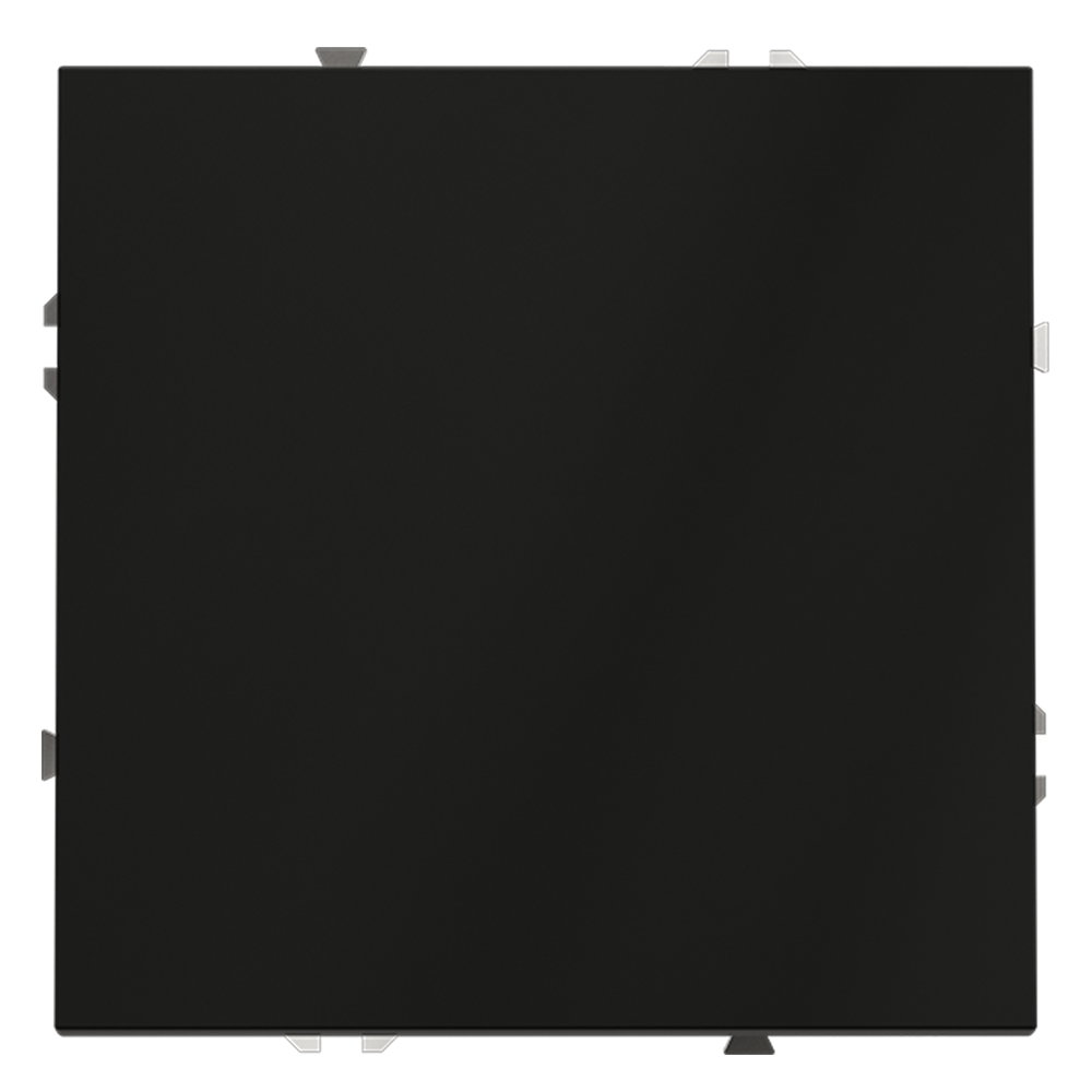 картинка Выключатель встраиваемый VOLTUM S70 одноклавишный 10А, (черный матовый) VLS010108 от магазина pro-decor.kz