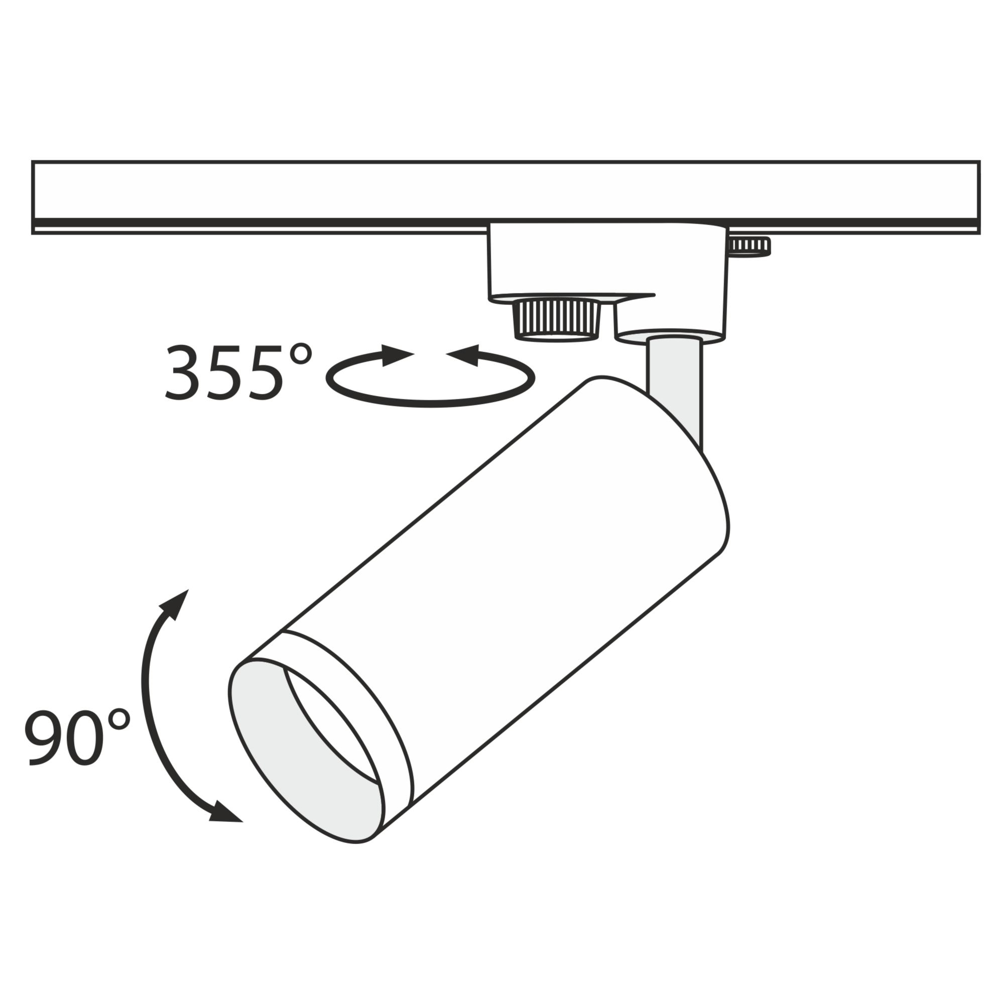 картинка Трековый светильник Maytoni Track TR004-1-GU10-B магазин pro-decor.kz являющийся официальным дистрибьютором в Казахстане картинка Трековый светильник Maytoni Track TR004-1-GU10-B от магазина pro-decor.kz