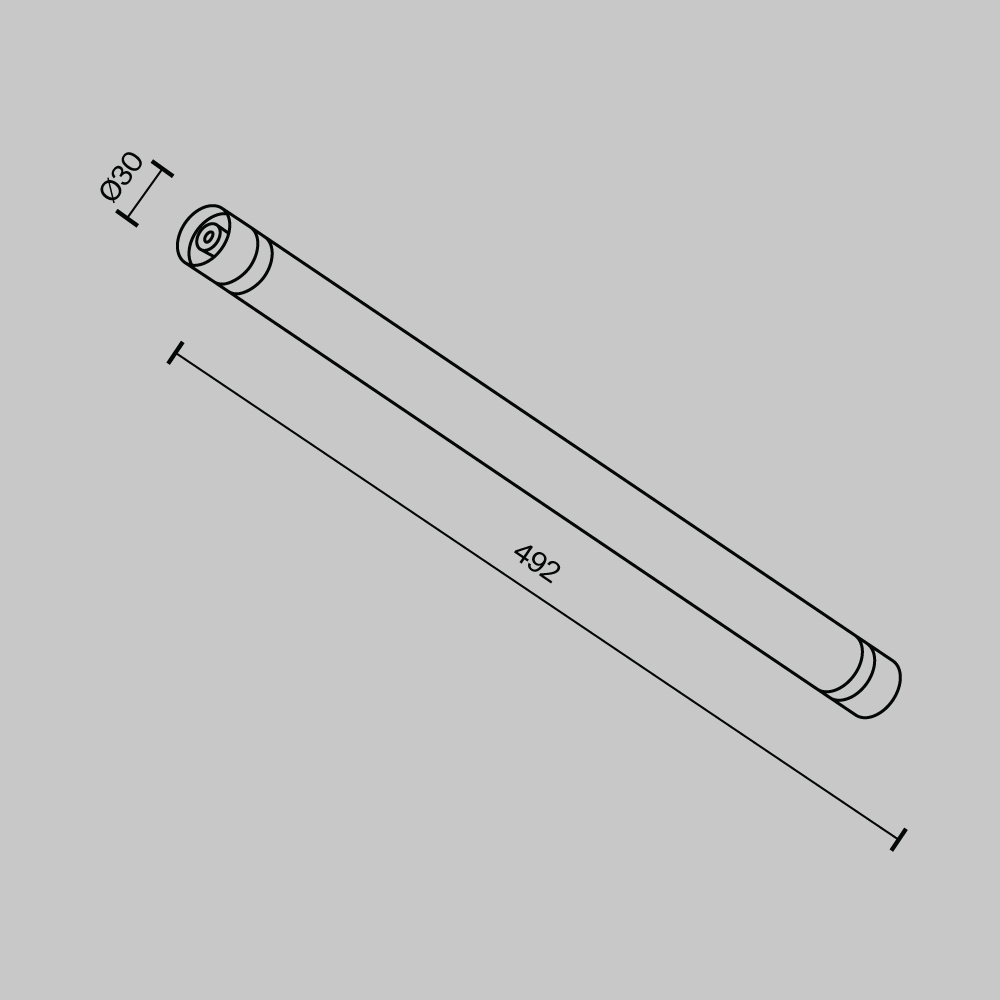 картинка Светильник Technical C148CL-L500-7W3K-B от магазина pro-decor.kz