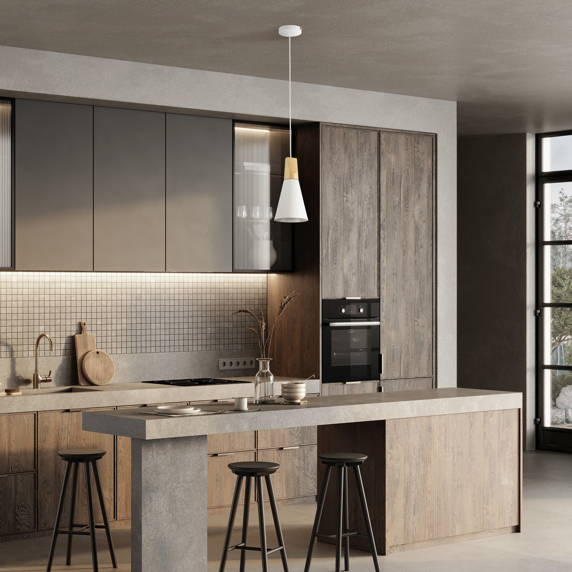 картинка Подвесной светильник Maytoni Bicones P359-PL-140-W магазин pro-decor.kz являющийся официальным дистрибьютором в Казахстане картинка Подвесной светильник Maytoni Bicones P359-PL-140-W от магазина pro-decor.kz