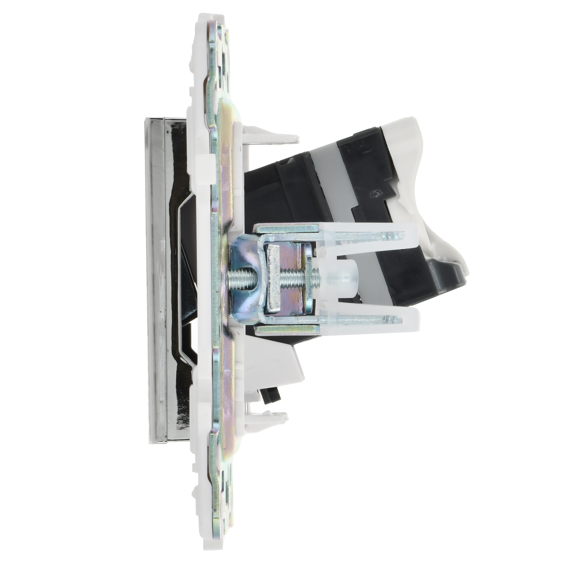 картинка SKANDY Роз. комп. RJ45 кат.5E SK-K01N никель IEK от магазина pro-decor.kz