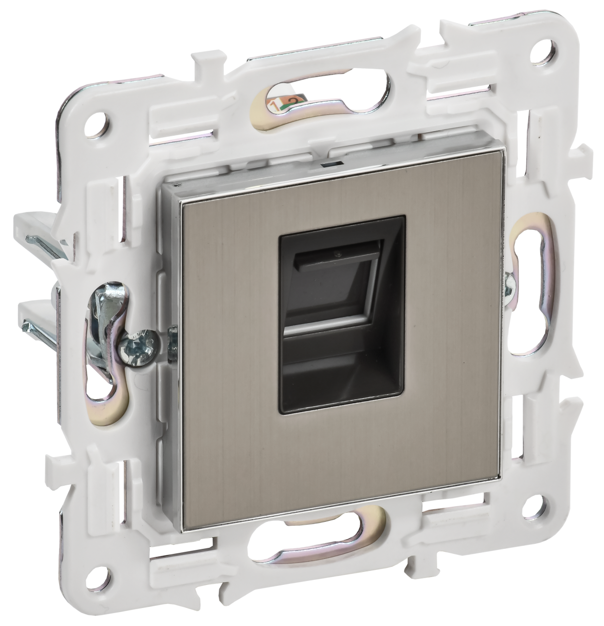 картинка SKANDY Роз. комп. RJ45 кат.5E SK-K01N никель IEK от магазина pro-decor.kz