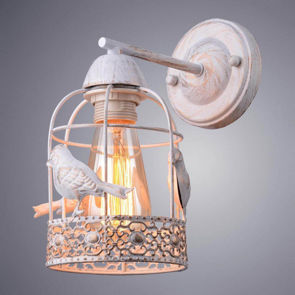 картинка Настенный светильник Arte Lamp Cincia A5090AP-1WG от магазина pro-decor.kz