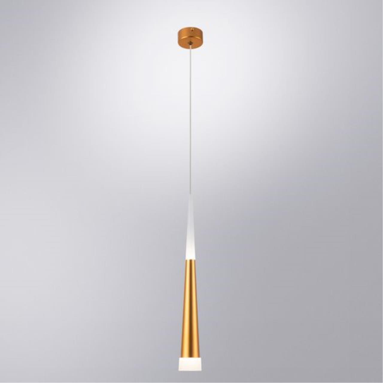 картинка Подвесной светодиодный светильник Arte Lamp Sabik A6010SP-1SG от магазина pro-decor.kz