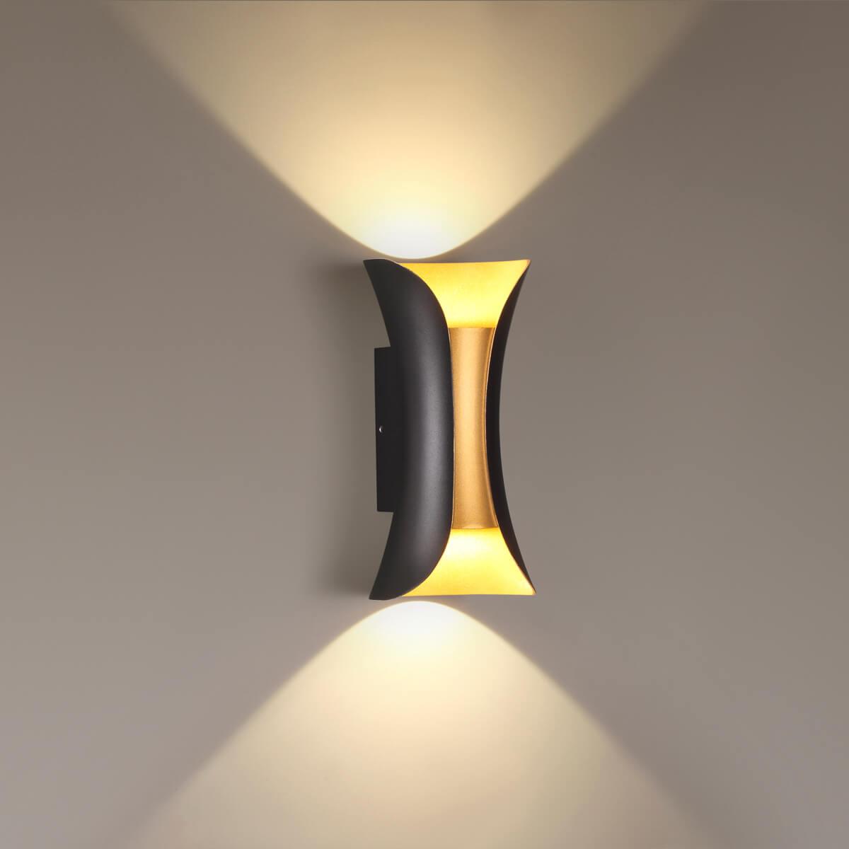 картинка Уличный настенный светодиодный светильник Odeon Light Hightech Krista 3886/6BG от магазина pro-decor.kz