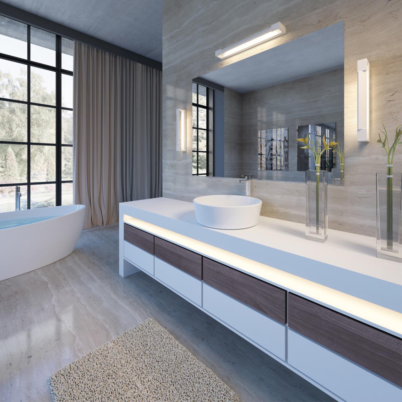 картинка Настенный светодиодный светильник Odeon Light Hightech Arno 3887/12WW от магазина pro-decor.kz