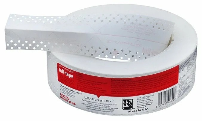 Лента  STRAIT-FLEX  tuff-tape (57мм*30м) углозащитная