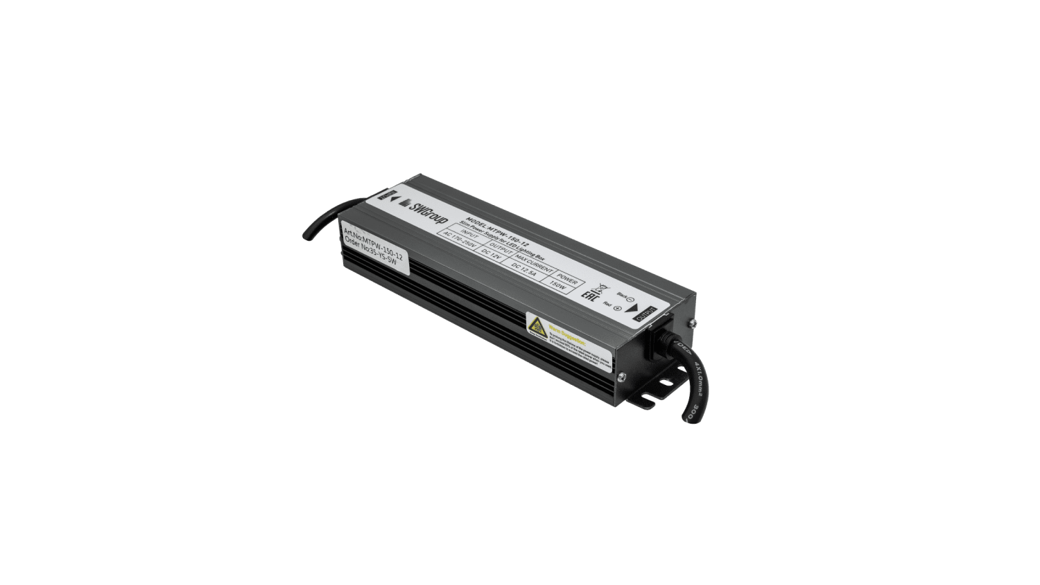 картинка MINI Al Блок питания TPW, 150 W Влагозащитный, 12 V от магазина pro-decor.kz