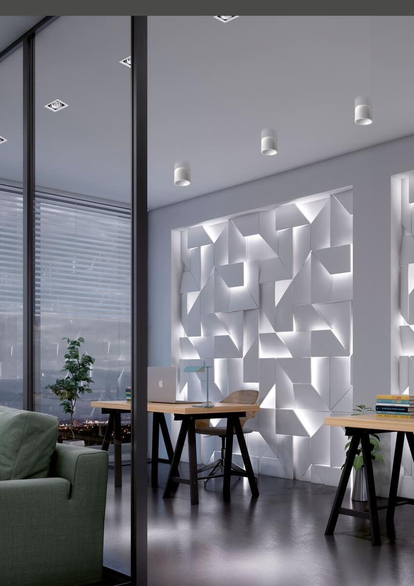 картинка Встраиваемый светодиодный светильник Favourite Flashled 1985-1C от магазина pro-decor.kz