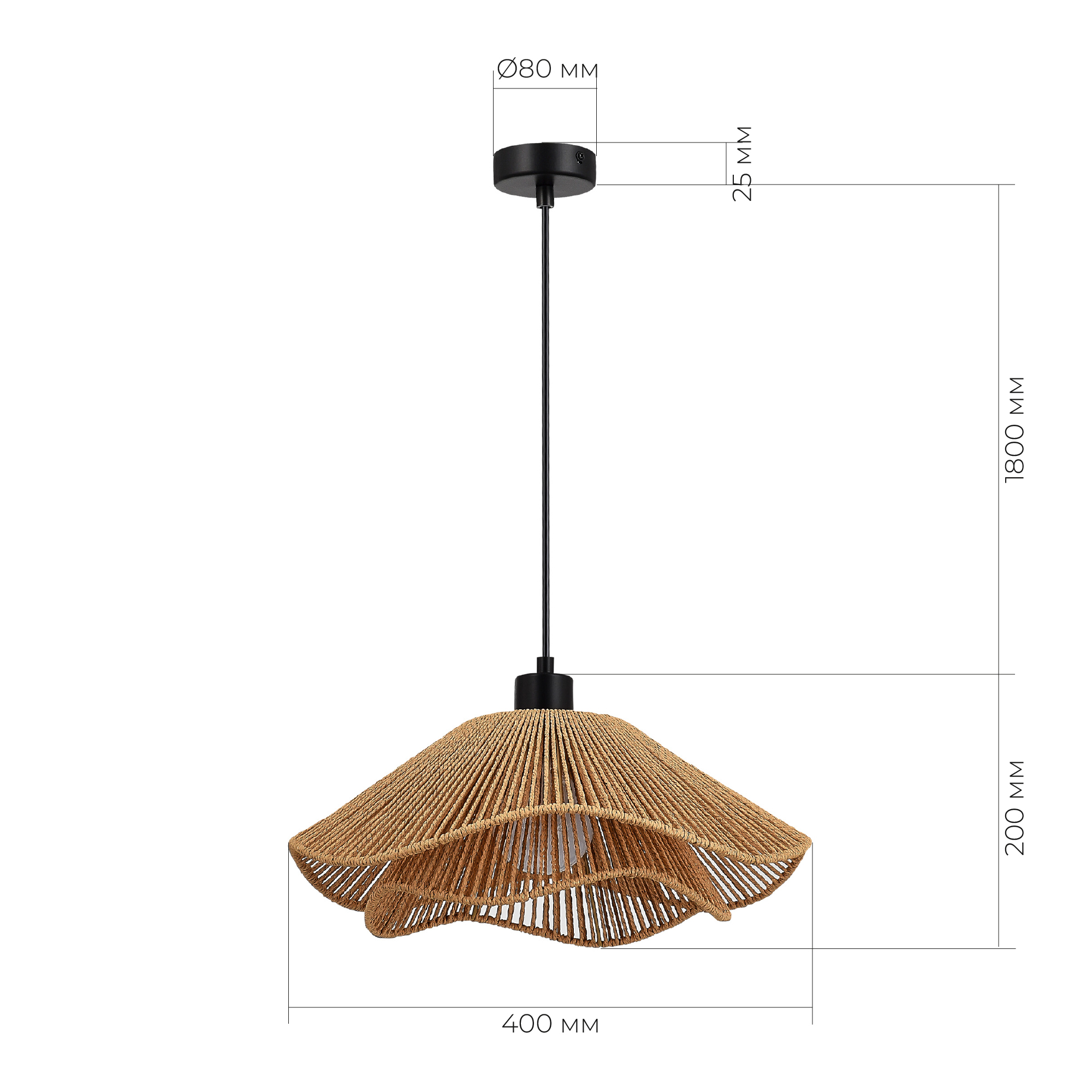 картинка SLE6023-603-01 Светильник подвесной VERVE от магазина pro-decor.kz