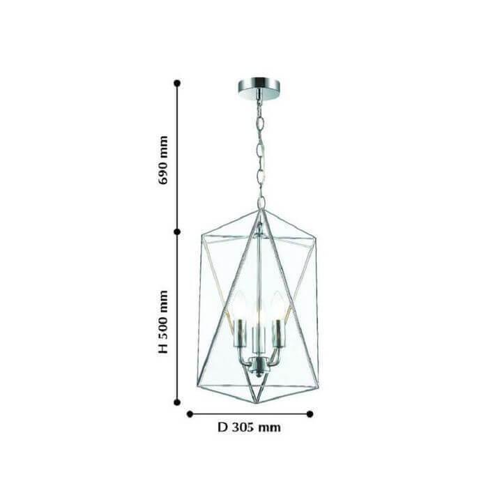 картинка Подвесная люстра Favourite Ternary 2297-3P от магазина pro-decor.kz