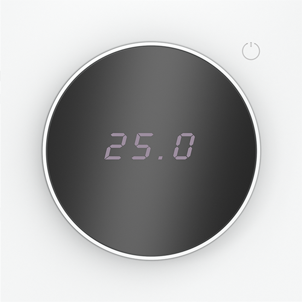 картинка Терморегулятор электронный VOLTUM S70 с индикацией и датчиком, для теплого пола, (белый матовый) VLS070102 от магазина pro-decor.kz