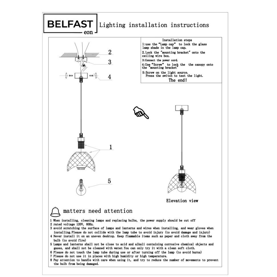 картинка Подвесной светильник Belfast Clifton D33331-1 GL GR магазин pro-decor.kz являющийся официальным дистрибьютором в Казахстане картинка Подвесной светильник Belfast Clifton D33331-1 GL GR от магазина pro-decor.kz