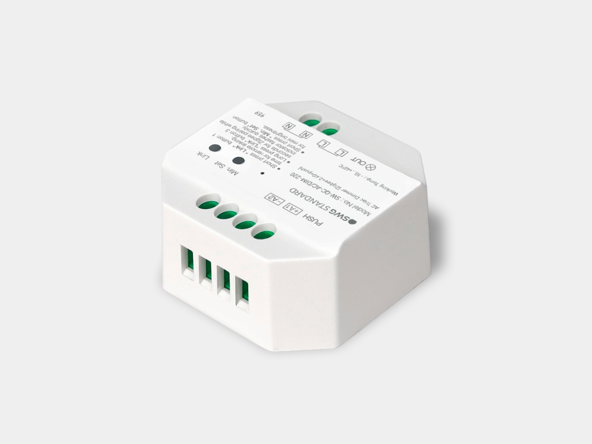 картинка SW-QC-АС/DIM-220 AC TRIAC диммер от магазина pro-decor.kz