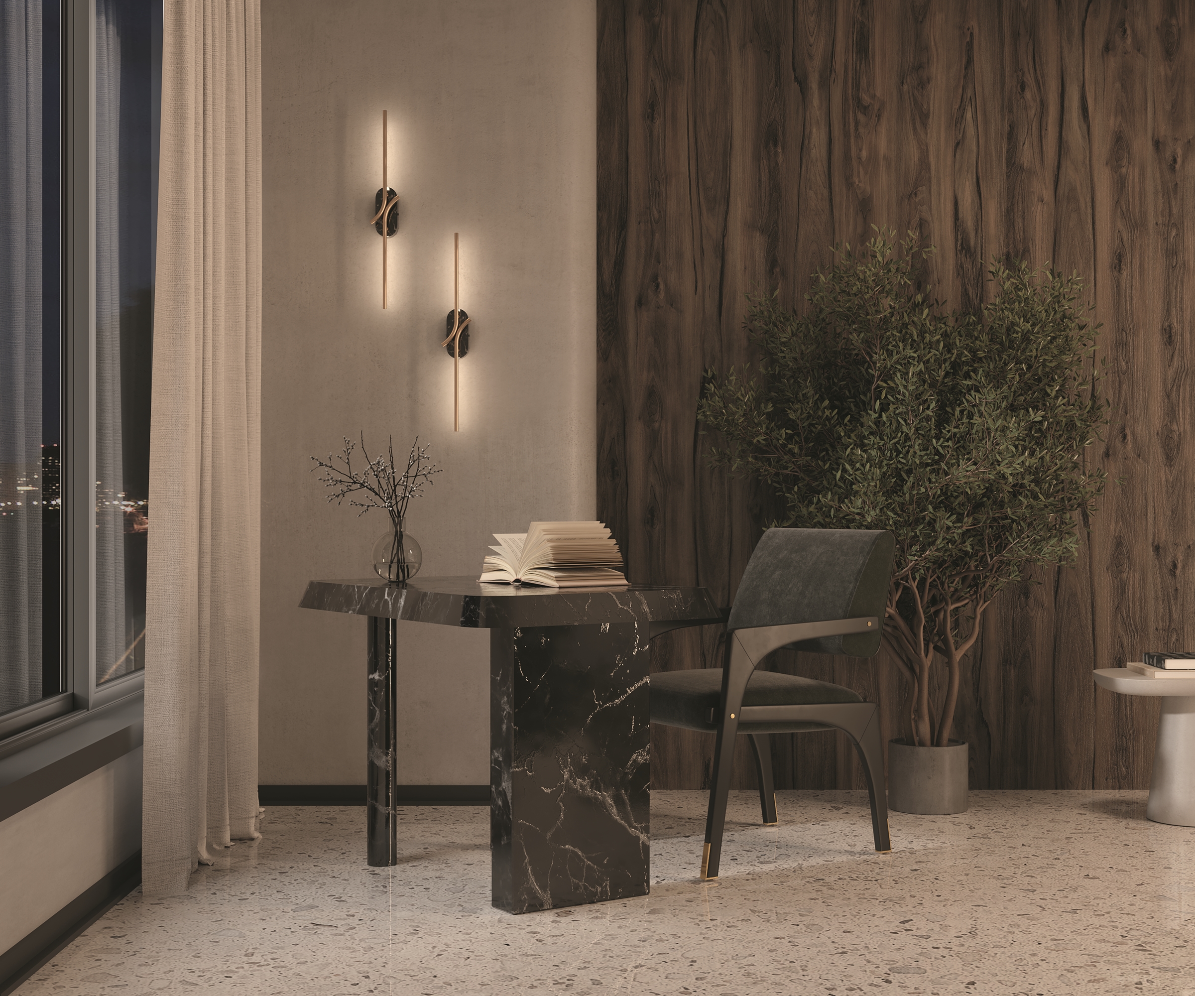 картинка Настенный светильник Maytoni MOD256WL-L5BS3K3 от магазина pro-decor.kz