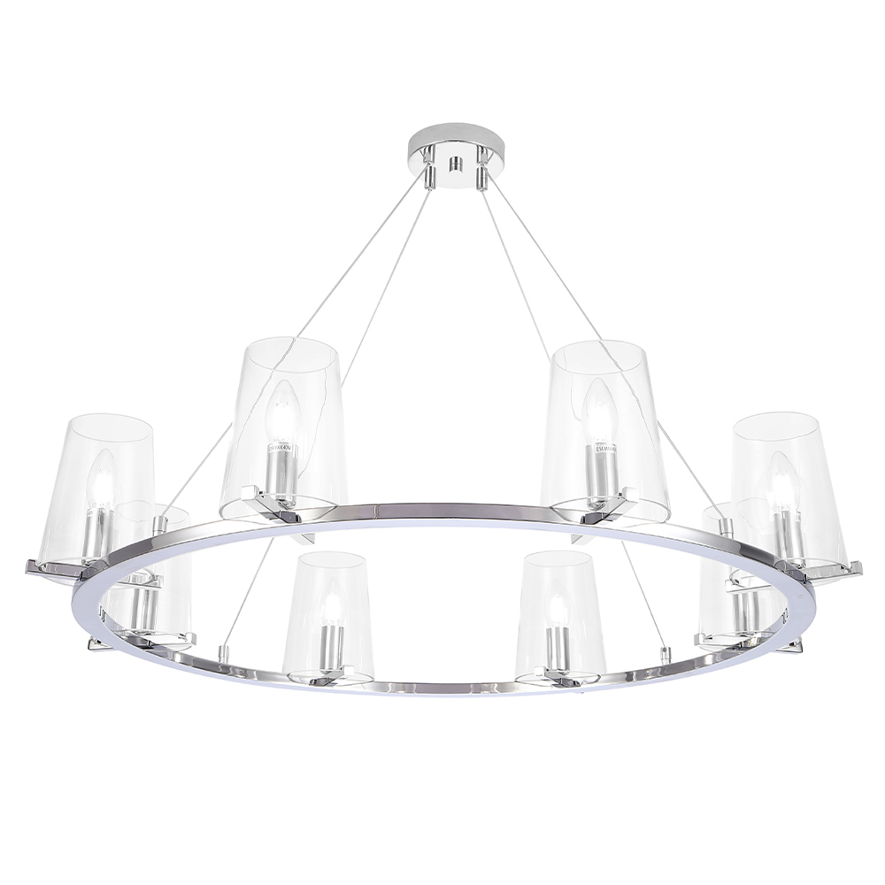 картинка Подвесной светильник Crystal Lux MEDICI SP8 Crystal Lux 2430/308 от магазина pro-decor.kz