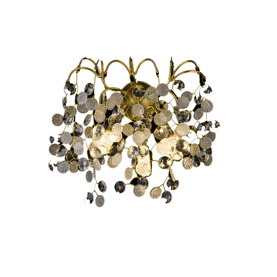 картинка Настенный светильник iLAMP Savage W7204-3 GD от магазина pro-decor.kz