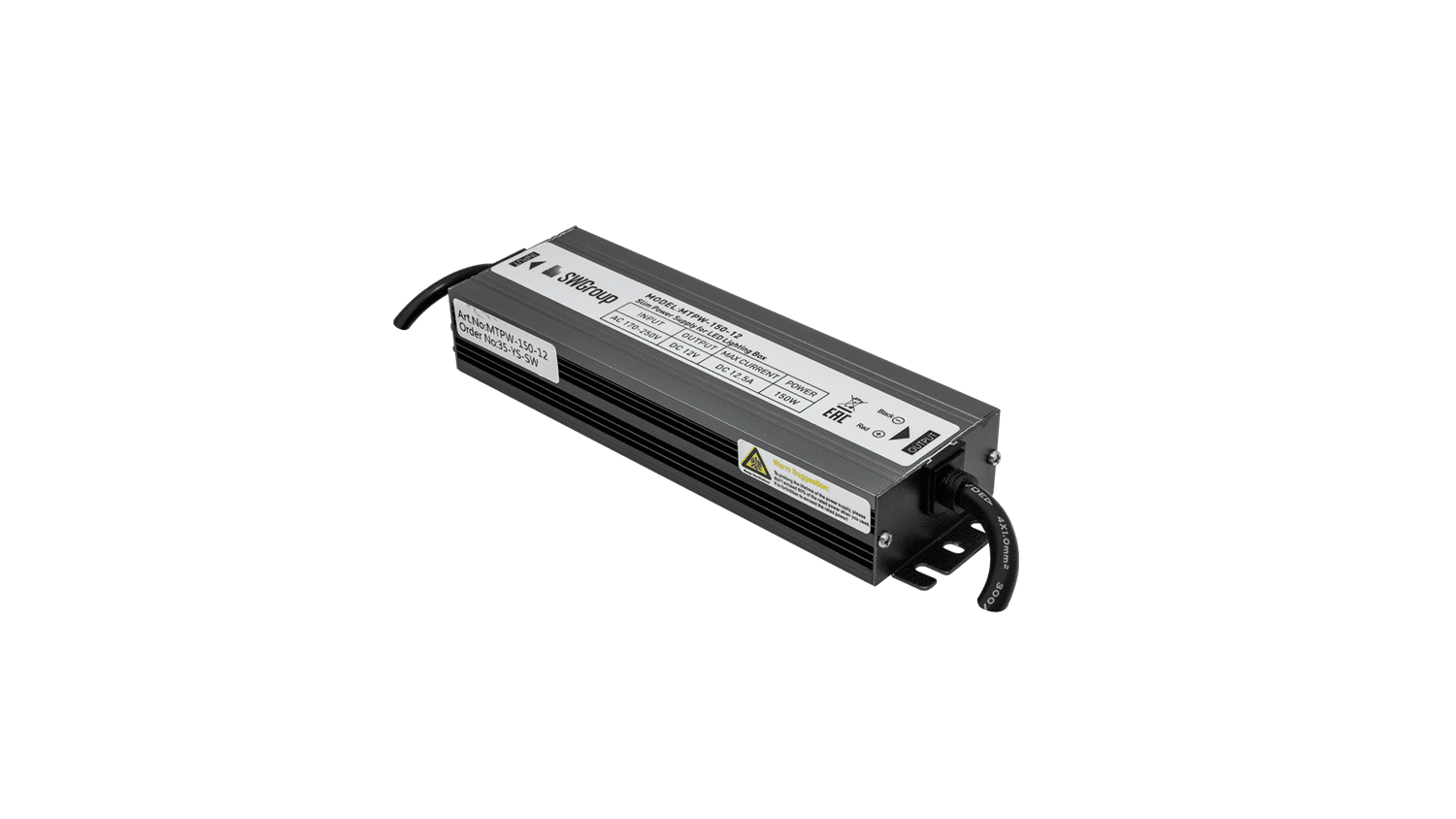 картинка MINI Al Блок питания TPW, 150 W Влагозащитный, 24 V от магазина pro-decor.kz
