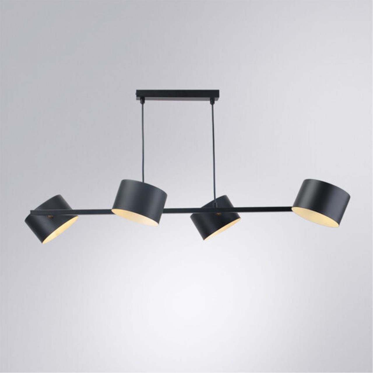 картинка Люстра на штанге Arte Lamp SEBASTIAN A7051SP-4BK магазин pro-decor.kz являющийся официальным дистрибьютором в Казахстане картинка Люстра на штанге Arte Lamp SEBASTIAN A7051SP-4BK от магазина pro-decor.kz