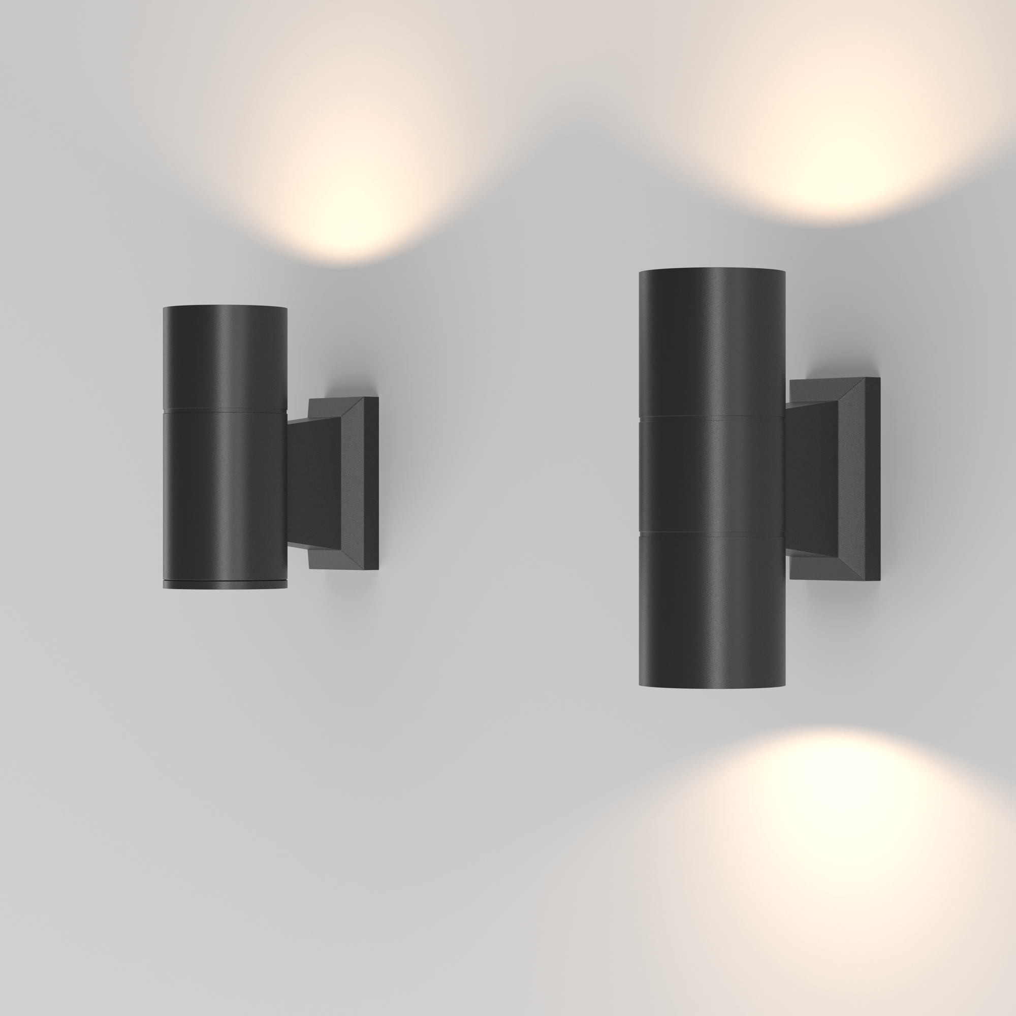 картинка Уличный настенный светильник Maytoni Bowery O574WL-02B от магазина pro-decor.kz