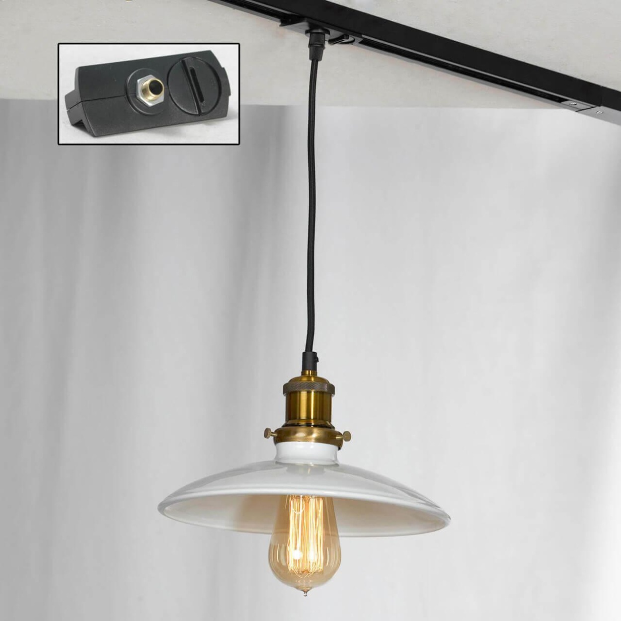 картинка Трековый светильник однофазный Lussole LOFT Track Lights LSP-9605-TAB от магазина pro-decor.kz