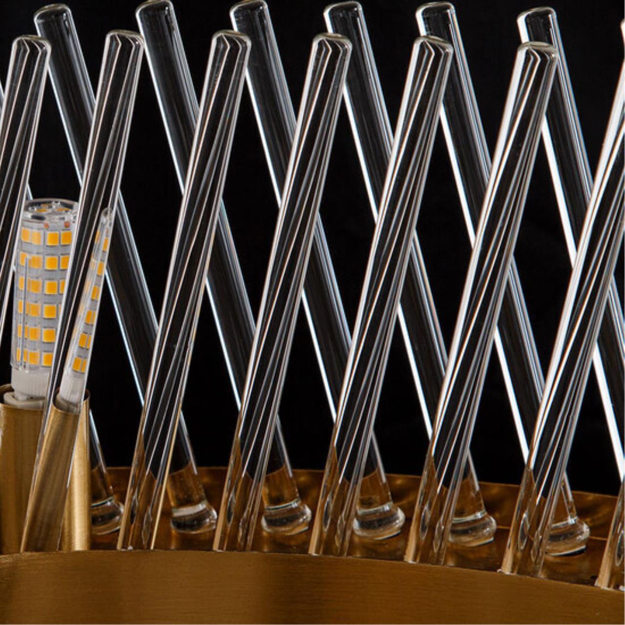 картинка Подвесная люстра Arte Lamp ACAPULCO A1073LM-12PB от магазина pro-decor.kz