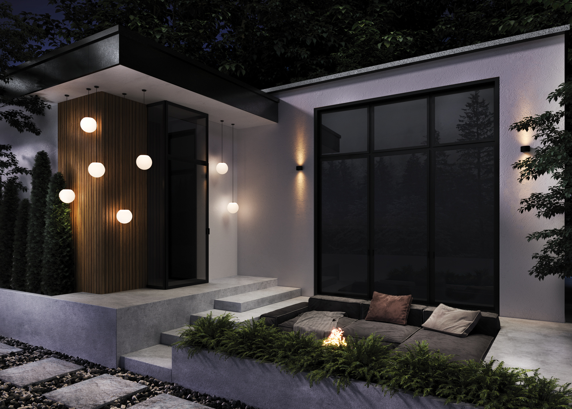 картинка Подвесной светильник Outdoor O594PL-01B магазин pro-decor.kz являющийся официальным дистрибьютором в Казахстане картинка Подвесной светильник Outdoor O594PL-01B от магазина pro-decor.kz