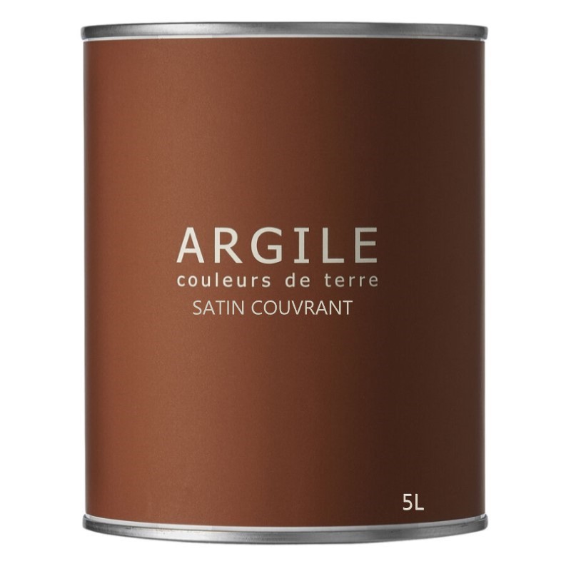 Купить Акриловая полуматовая краска, ARGILE SATIN COUVRANT, база светлая, 5л Акриловая полуматовая краска, ARGILE SATIN COUVRANT, база светлая, 5л