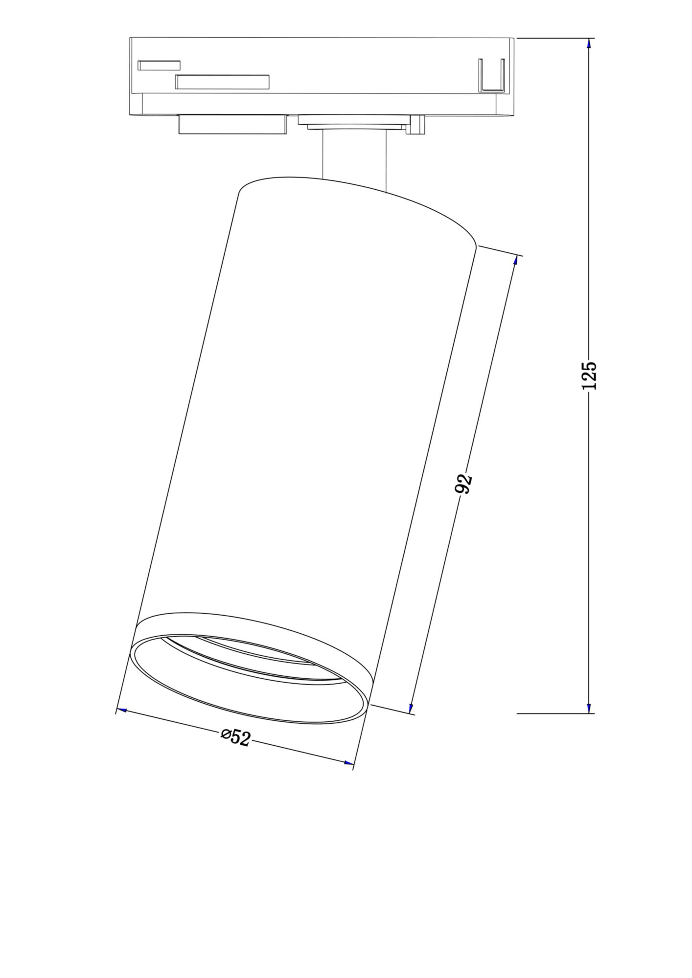 картинка Трековый светильник Technical TR020-1-GU10-W магазин pro-decor.kz являющийся официальным дистрибьютором в Казахстане картинка Трековый светильник Technical TR020-1-GU10-W от магазина pro-decor.kz