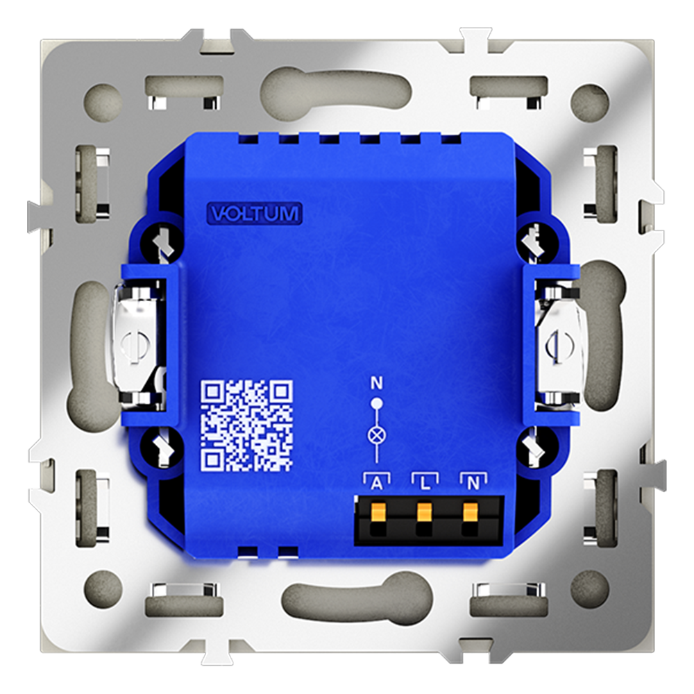 картинка Датчик движения встраиваемый VOLTUM S70, (сталь) VLS070505 от магазина pro-decor.kz
