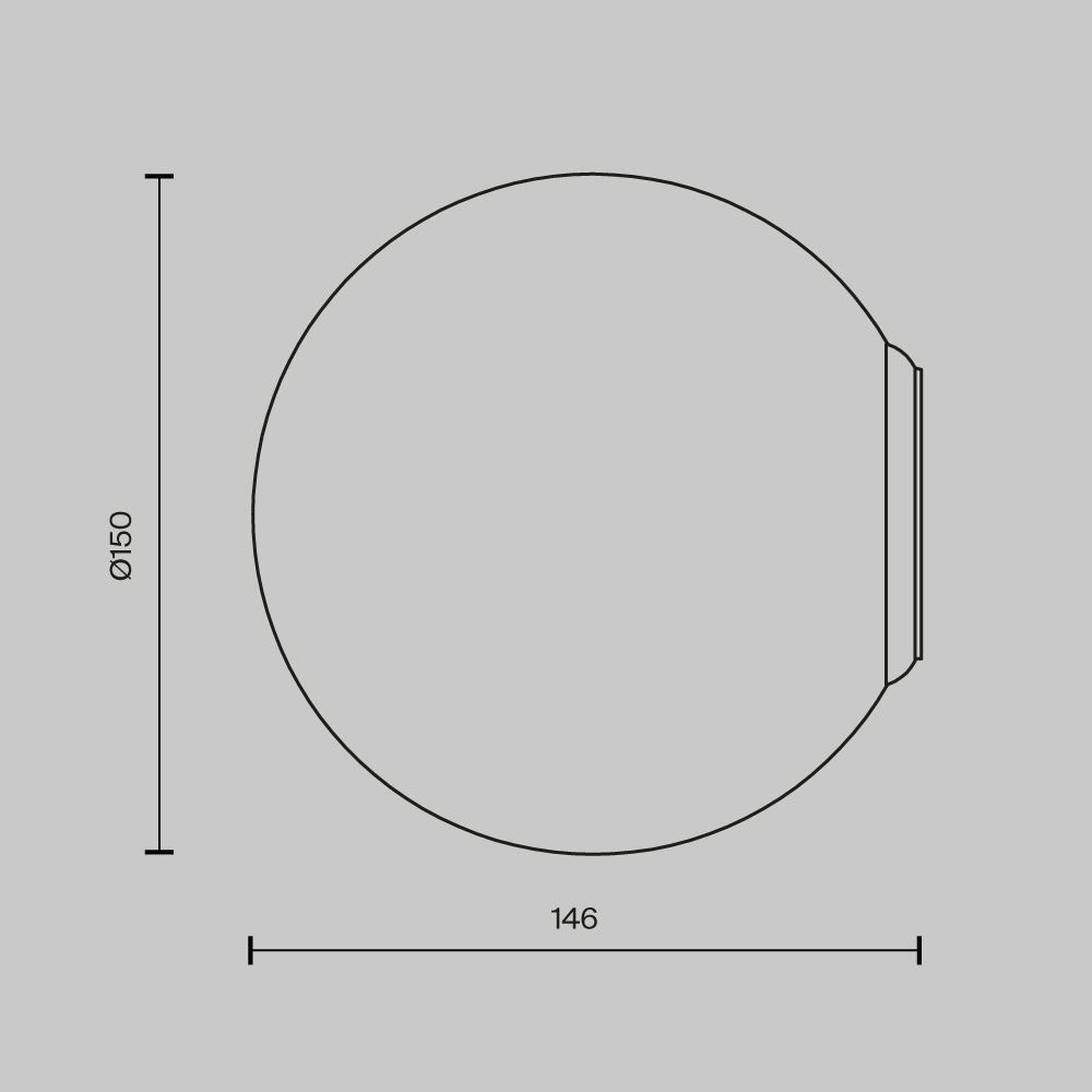 картинка Настенный светильник (бра) Maytoni MOD321WL-01W2 от магазина pro-decor.kz