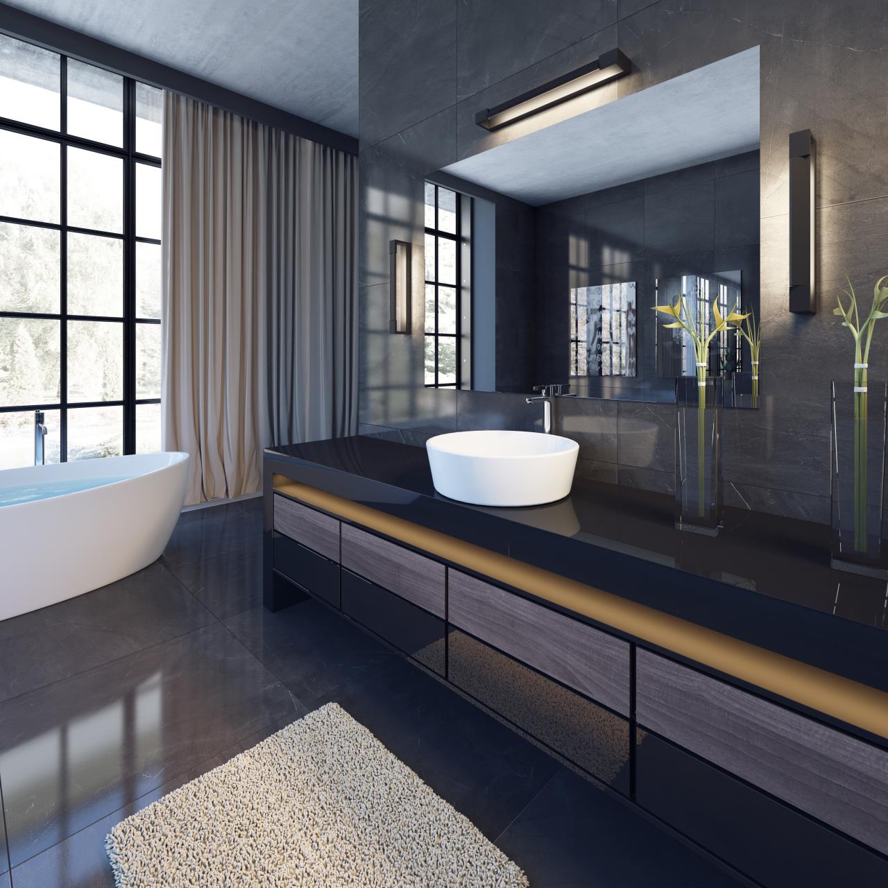 картинка Настенный светодиодный светильник Odeon Light Hightech Arno 3888/18WB от магазина pro-decor.kz