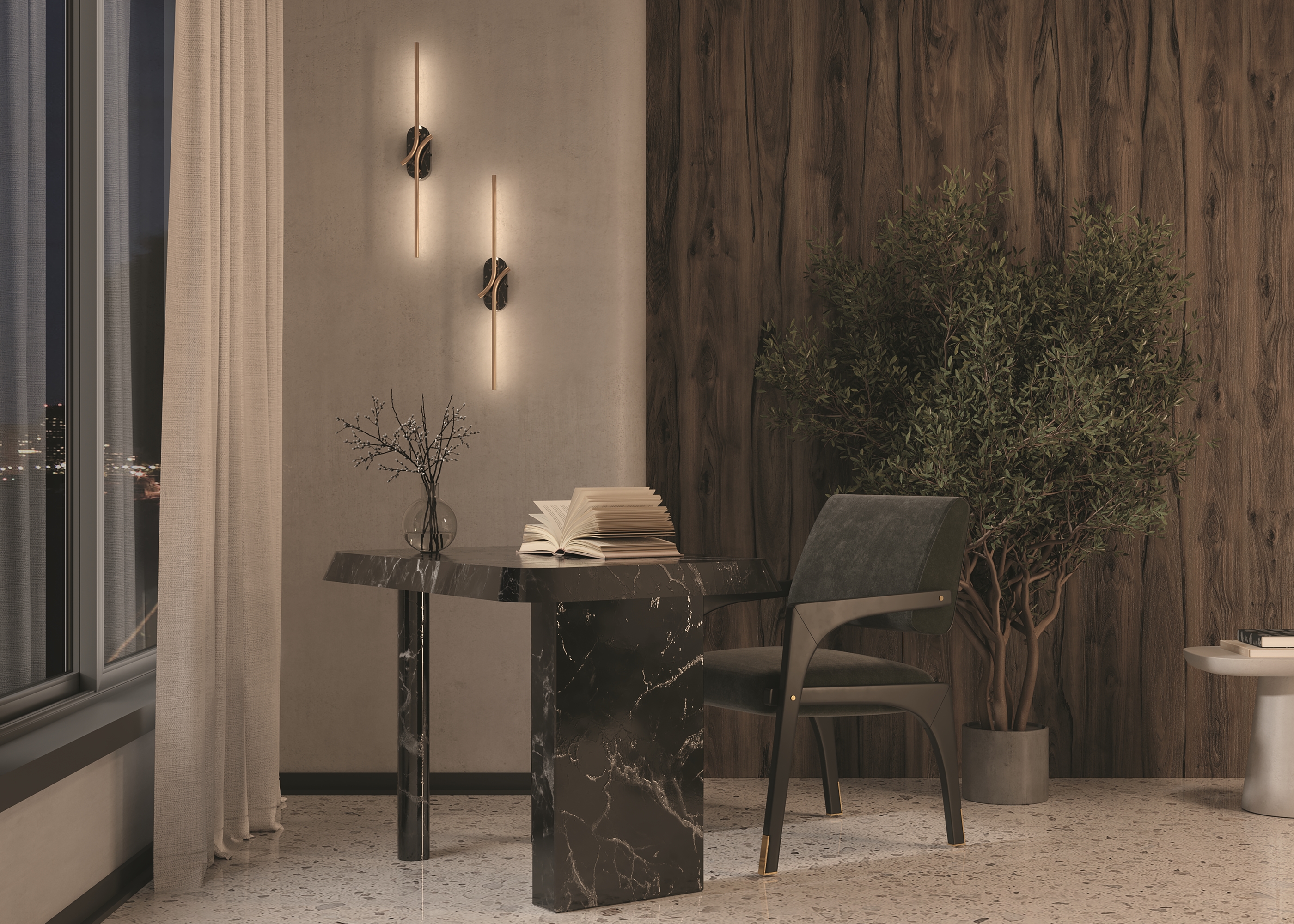 картинка Настенный светильник Maytoni MOD256WL-L5BS3K3 от магазина pro-decor.kz