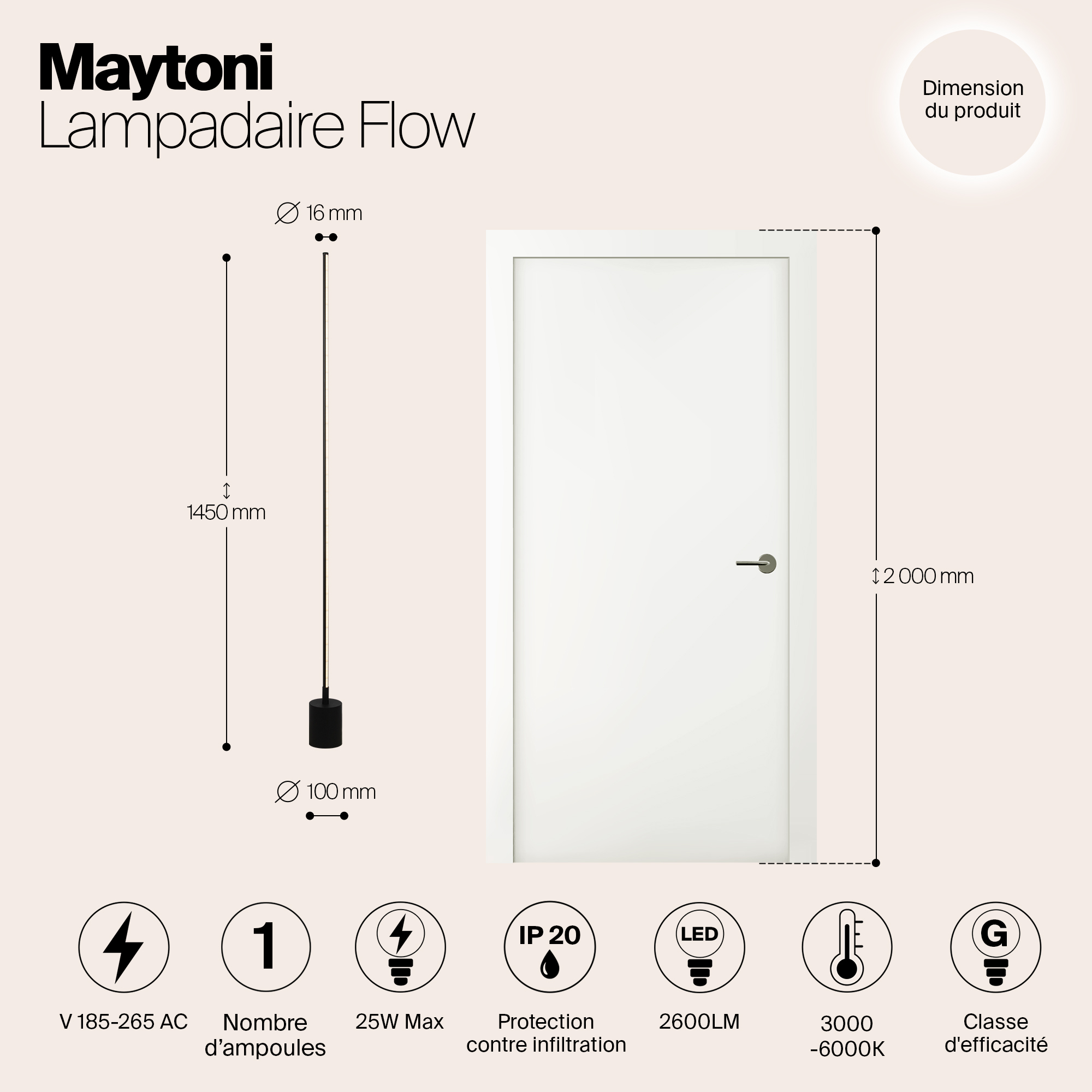 картинка Напольный светильник (торшер) Maytoni MOD147FL-L20BK1 магазин pro-decor.kz являющийся официальным дистрибьютором в Казахстане картинка Напольный светильник (торшер) Maytoni MOD147FL-L20BK1 от магазина pro-decor.kz