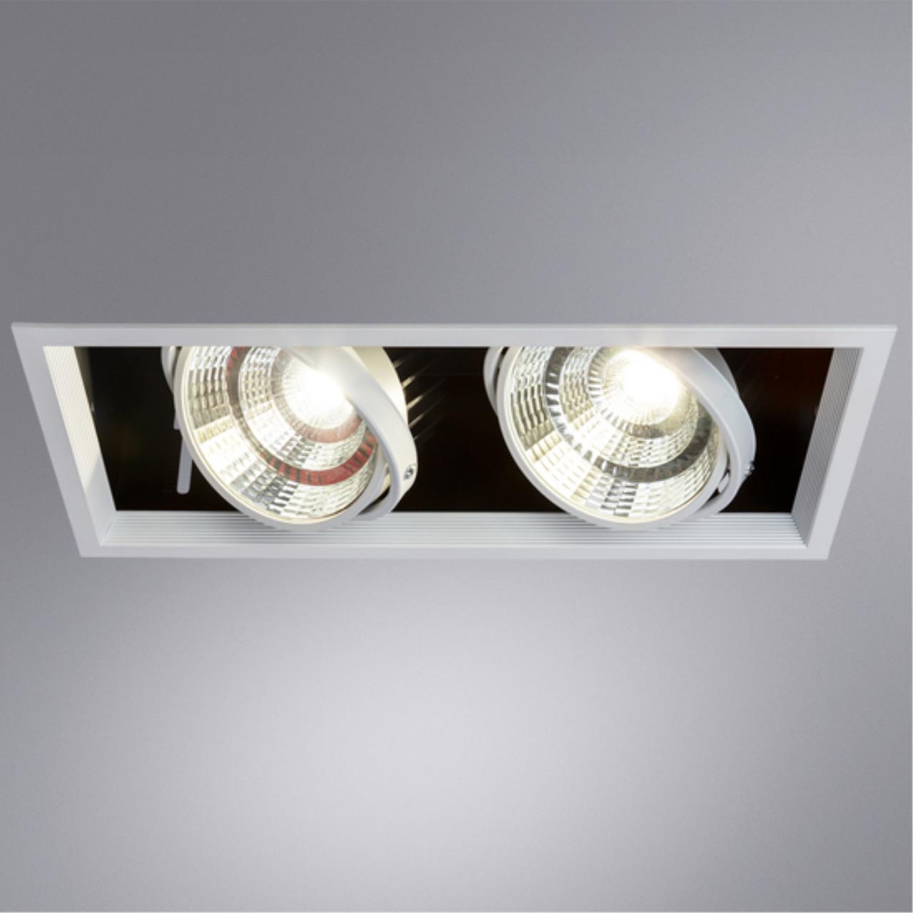 картинка Встраиваемый светодиодный светильник Arte Lamp Merga A8450PL-2WH магазин pro-decor.kz являющийся официальным дистрибьютором в Казахстане картинка Встраиваемый светодиодный светильник Arte Lamp Merga A8450PL-2WH от магазина pro-decor.kz