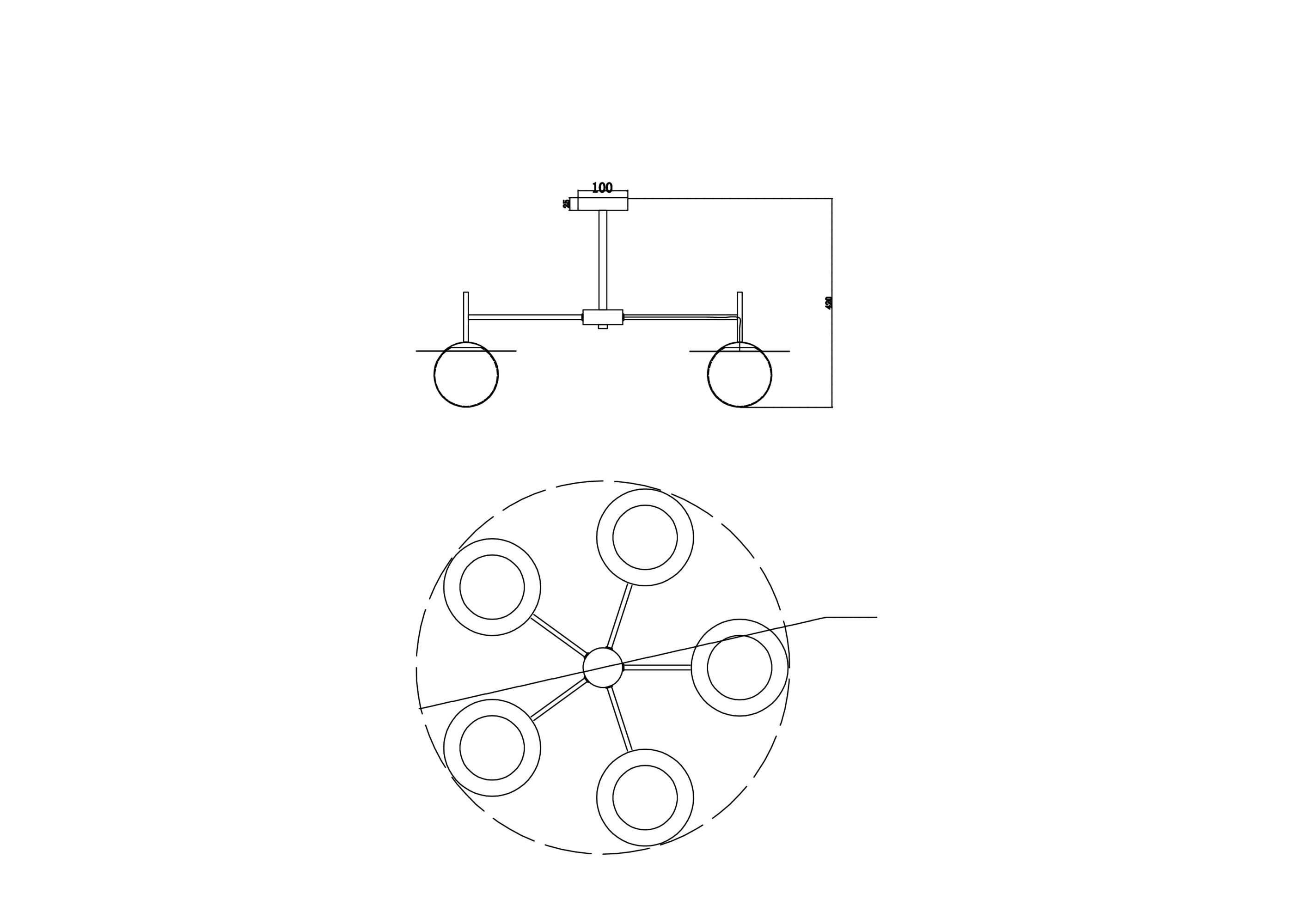 картинка Подвесной светильник Freya FR5202PL-05BS магазин pro-decor.kz являющийся официальным дистрибьютором в Казахстане картинка Подвесной светильник Freya FR5202PL-05BS от магазина pro-decor.kz